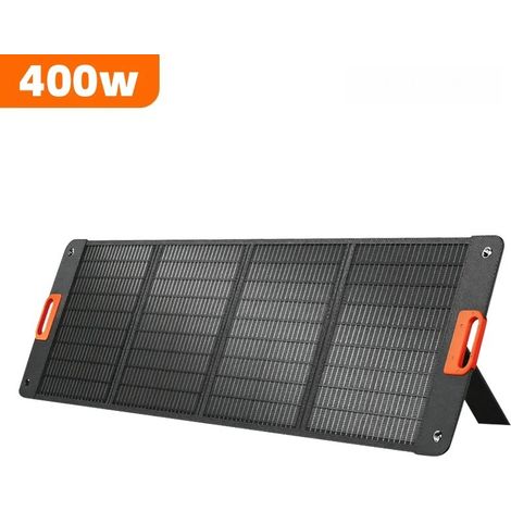 Panneau solaire pliable 400W portable pour le camping en plein air, générateur d'énergie, charge (1/4)