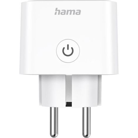 Hama Presa Intelligente WiFi Bianca Compatibile con Alexa