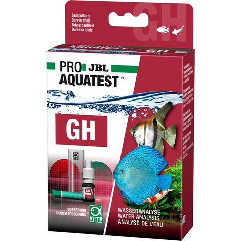 JBL GH Test GH Schnelltest Bestimmung der Gesamthärte Süßwasser Aquarium & Teich