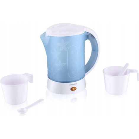 Eta Bouilloire électrique compacte argent 0.6L 650W