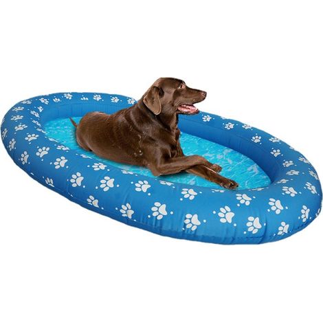 Tapis Flottant Gonflable pour Chien 140x95 cm – Lit Aquatique Résistant pour Animaux de Compagnie, Plusieurs Modèles Disponibles-x