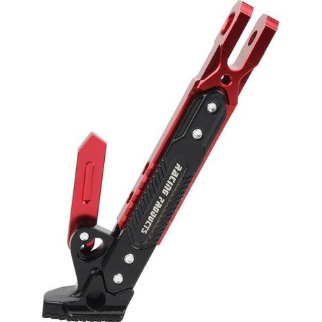 Electric vehicle single kickstand motorcycle side kickstand CNC colorful adjustable side support stand aluminum alloy side frame (1/5)