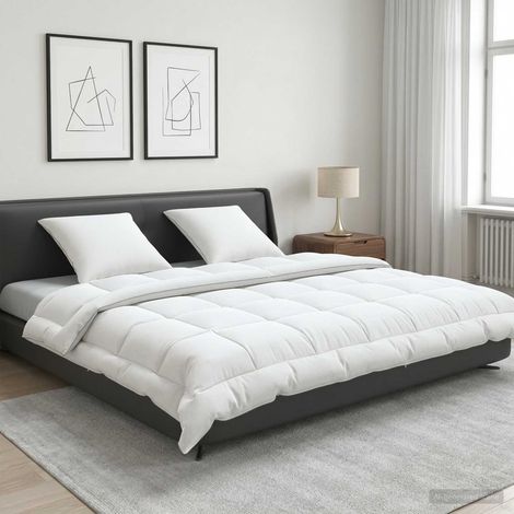vidaXL Ensemble de couette et d'oreiller 3 pcs 200x220 cm Été 140 GSM (1/5)