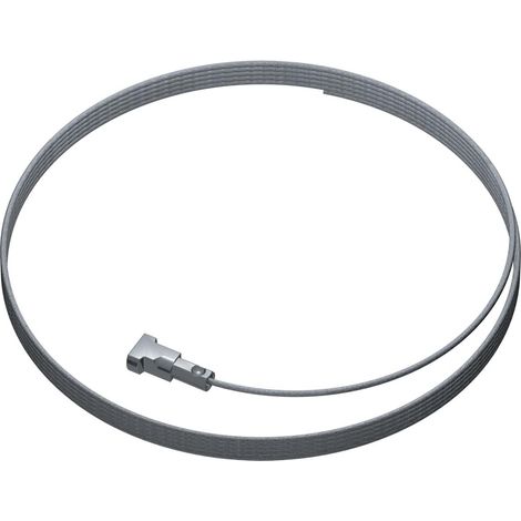 Câble acier Twister Micro 1 mm pour cimaise - Accessoire Cimaise Artiteq 200 cm , Pack de 5