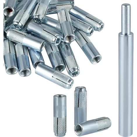 80 ancrages à expansion pour béton, 50 unités, 1, 4, 20 et 30 3, 8, 16 (1/5)
