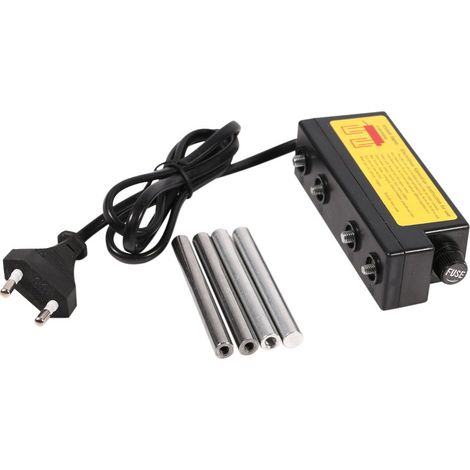Hochpräziser Wasserqualitätstester, Wasserreinheitstester mit Aluminium-Eisenstange, TDS-Elektrolysegerät, EU-Stecker, 220 V