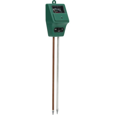 Testeur d'humidité du sol à induction physique, pH-mètre pour plantes, analyseur d'acidité du terreau, outil de mesure de jardinage, kit de test de sol précis. (1/5)