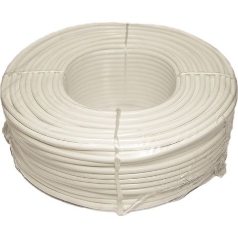 Bobina 100m Manguera Electrica BLANCA 2x1.5mm 300/500V (1/5)