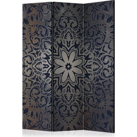 Paravent 3 Volets "Iron Flowers" 135x172cm (1/2)