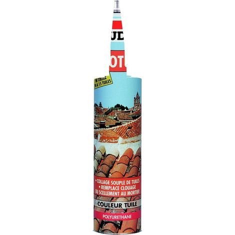 Mastice-colla PU rosso terracotta - COLOTUILE 300ml