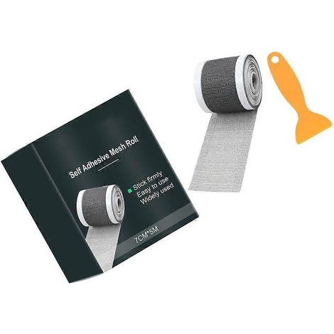 Rouleau de réparation de moustiquaire, autocollant pour siphon de sol de cuisine, attrape-cheveux (1/4)