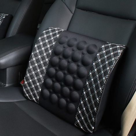 Adatto per il cuscino per sedile auto elettrico JilgTeok (confezione da 1) con massaggio lombare, supporto per lo schienale e supporto lombare.