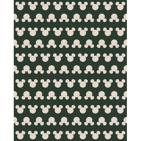 papier peint panoramique Mickey Mouse vert - Komar (1/5)