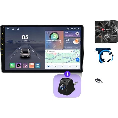 Autoradio, Multimedia-Funktionen, Smartphone-Integration, kompatibel mit Mercedes Benz W169 W245 B200 W906 Sprinter, V2plus(8GB+256GB)Geschenk Kamera (1/2)