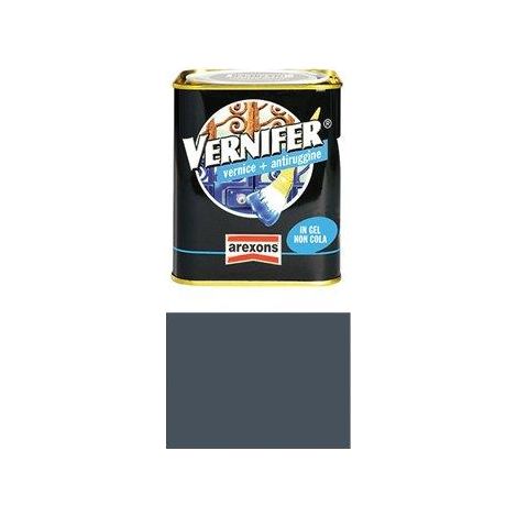 SMALTO ANTIRUGGINE VERNIFER AREXONS  4876 GRIGIO SCURO BRILLANTE ML 750
