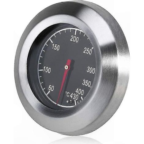 Kochthermometer aus Edelstahl für den Grill, integrierte Temperaturanzeige, ideales Zubehör für Grillabende im Freien. (1/5)
