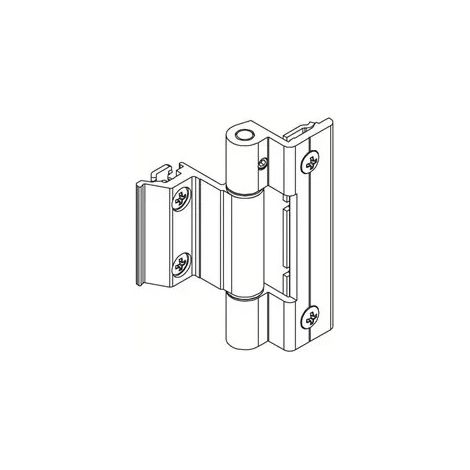 609-970 PAUMELLE BRIDGE 2 GRIS9006 PAUMELLE POUR GORGE 10/14 SOUFLET
