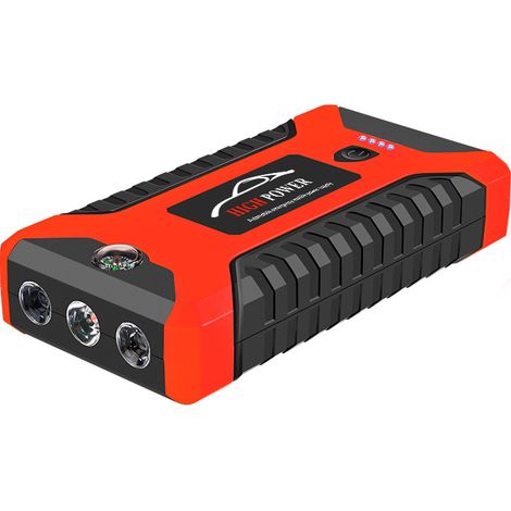 Alimentation de secours pour voiture 12 V, batterie de secours embarquée haute capacité, démarreur de voiture, alimentation de secours multifonctionnelle (1/2)