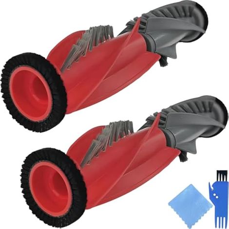 Brosses principales pour Roborock Qrevo Curv X/Qrevo Edge S5A / Curv 2 Pro/Saros 10 / G30 / Saros 10R Aspirateurs robots Pièces de rechange Brosse rotative Kit d'accessoires