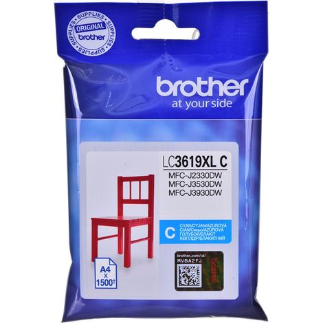 Brother LC-3619XLC ink cartridge Original Cyan 1 pc(s) (1/2)