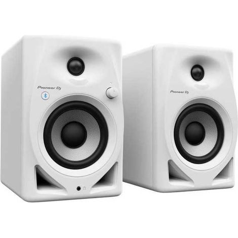 Paire d'enceintes de monitoring Pioneer DJ DM-40D-BT-W - Bluetooth - Bass Reflex - 2x19W - Mode DJ ou Production - Blanc (1/3)