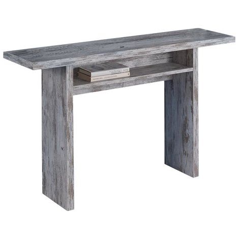 Terraneo Tavolo Consolle Oplà Cm 120x35/70 X H. 75 Finitura Legno Effetto Vintage (1/3)