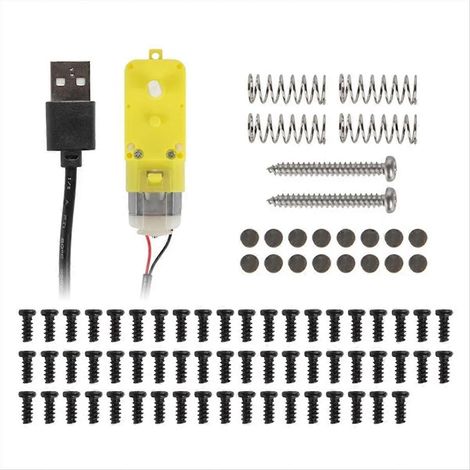 Einfacher Standard-Bambus-Getriebemotor für 3D-Druck, 5V DC, 59 U/min, kompatibel mit 3D-Druckern (MUALPHA SN305 Serie). (1/5)