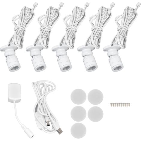LED-Unterbauleuchte mit USB-Stromversorgung, weißes Licht (1/5)