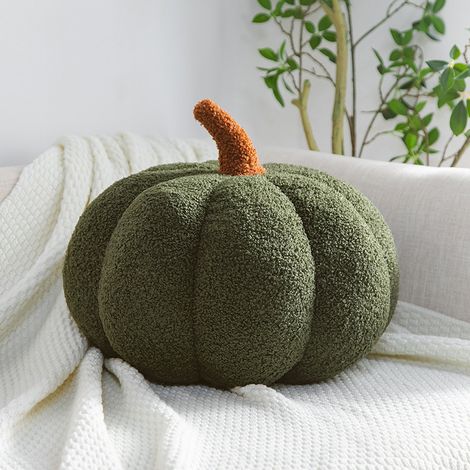 Coussins décorés pour Halloween citrouilles d'Halloween, coussins, citrouilles rembourrées avec décoration de citrouille, coussins de canapé de luxe pour Halloween citrouilles d'Halloween pour décorer (1/2)