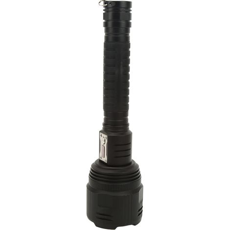XHP360 5000 lm LED-Taschenlampe, zoombar, wiederaufladbar und IPX4 wasserdicht für den Einsatz im Freien in Notfällen (1/5)