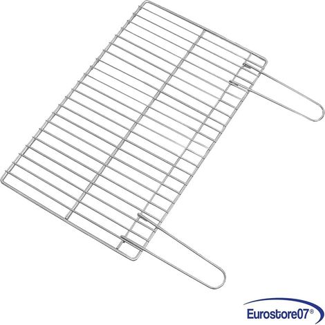 GRIGLIA PER BARBECUE PORTAILI / CEMENTO MANICI RICHIUDIBILI CM 67 X 40