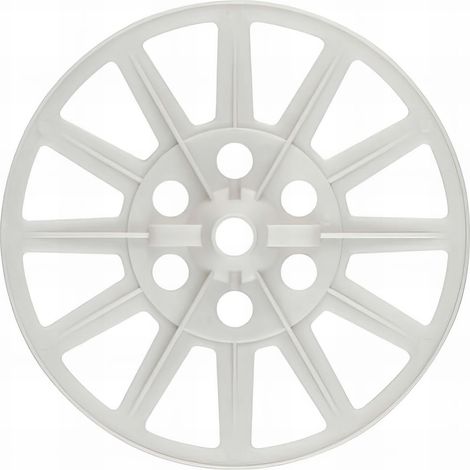 Index – Rosace pour installations SATE 140 – Lot de 200 unités – Haute résistance pour panneaux isolants – Fixation sécurisée (1/4)