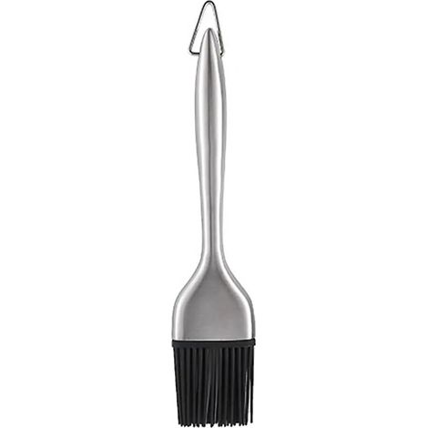 Pâte en silicone en acier inoxydable brosse 21.5cm poignée creuse