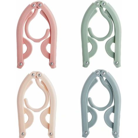 TRIOM Cintres Gain de Place 12 pièces, Kamiya Cintre Pliable, Cintre Peu encombrant, adapté aux activités de Plein air en Famille, au Camping et aux Voyages d'affaires (1/5)