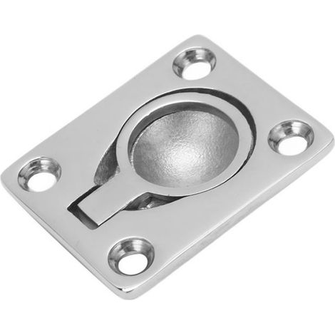 Anneau de levage - Inox - Bateau - Encastré - Couleur gris - Résistant à la corrosion (1/5)