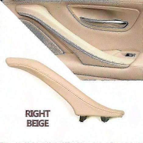 Türgriffe innen aus Leder, 2er-Set, Fahrer- und Beifahrerseite, für BMW 5er F10 F11 F18, Modelle 520i 523i 525i 528i 535i, seitlicher Zuggriff, direkter Ersatz, Premium-Ausführung. (1/5)