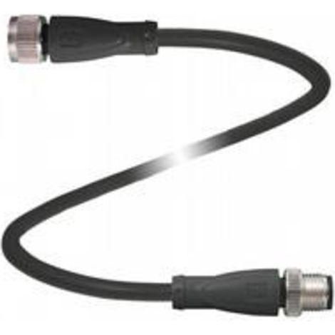 Pepperl+Fuchs 240775-0046 Sensor-/Aktor-Steckverbinder M12 Stecker, gerade, Buchse, gerade 5.00 m Po