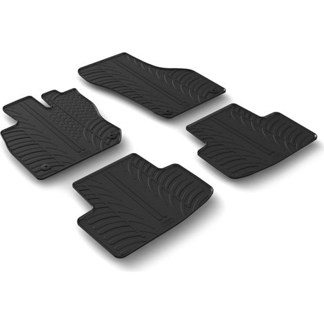 Set tappeti su misura in gomma - compatibile per  Skoda Octavia 5p (06/2002/24) ibrida -  Skoda Octavia Wagon (06/2002/24) ibrida -  Skoda Octavia 5p (03/24) ibrida -  Skoda Octavia Wagon (03/24) ibri