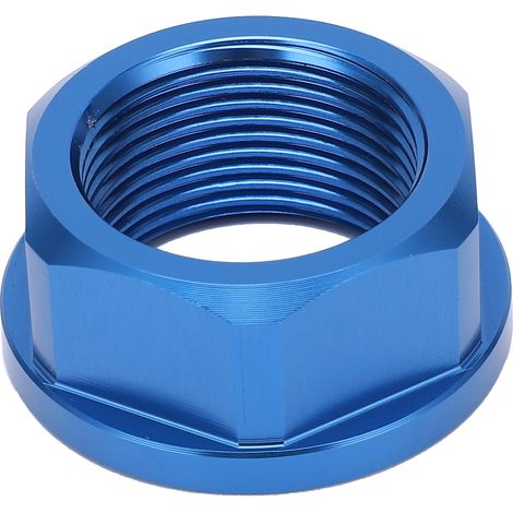 M25 61010086000 Ersatz-Hinterradachsenmutter für Husqvarna FC/FX/TC/TX 125-450 blau.