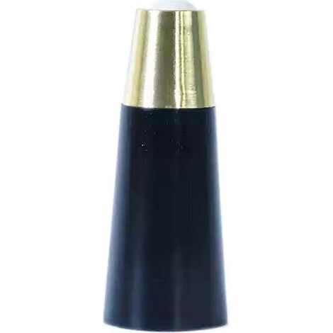 Pieds de meubles en bois massif noir, 14,8 cm (5,85 pouces), robustes et durables, parfaits pour moderniser canapés, chaises, tables et armoires. (1/5)