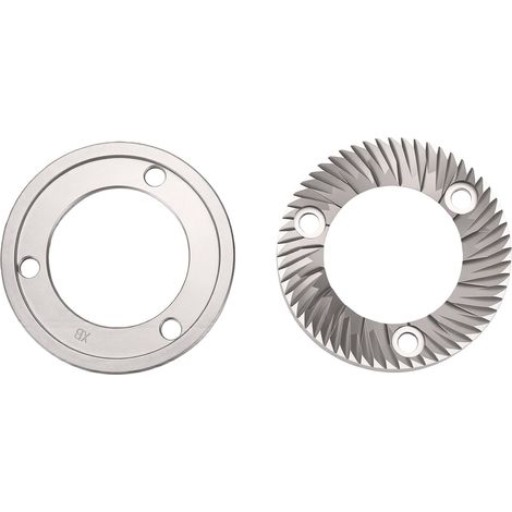 meules plates de rechange de 64 mm pour moulin à café Mazzer Super Jolly DF64 E6P, lames en acier inoxydable (1/5)