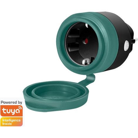 LOGILINK Prise Wi-Fi SH0100, extérieure, Tuya