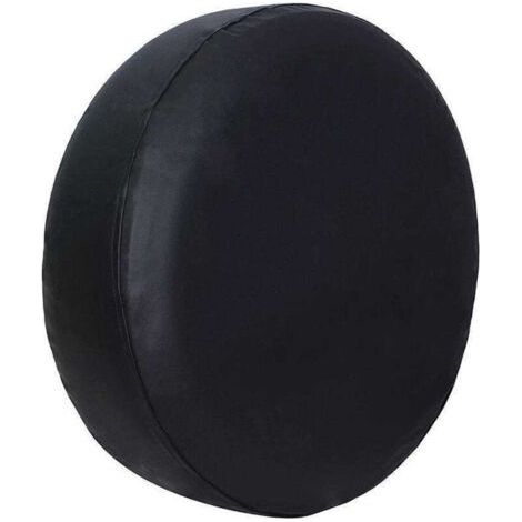 Housse Roue de Secours, Housses de Pneus, Housse de Protection Pneu, Housse de Pneu Voiture, Anti Poussière Neige pour Remorque de Voyage, SUV, Diamètre dans Les 74cm, Noir