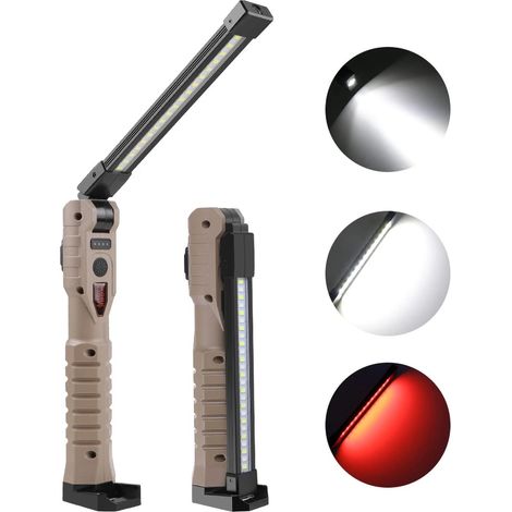 Projecteur LED rechargeable magnétique 400 lm 1200 mAh USB (1/5)