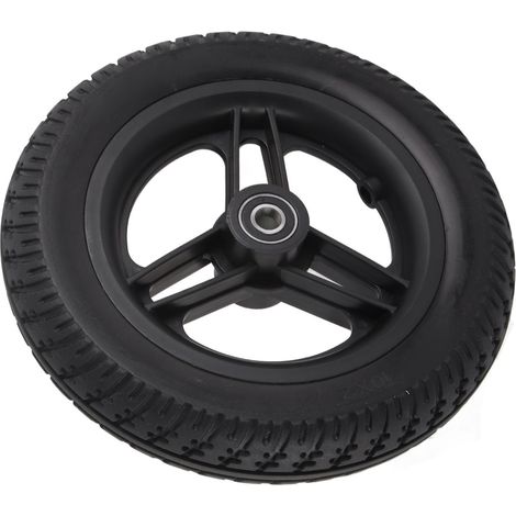 Roulettes électriques pour fauteuil roulant, sans gonflage, en polyuréthane 6001, trou de roulement 12mm, 10 pouces, 10x2