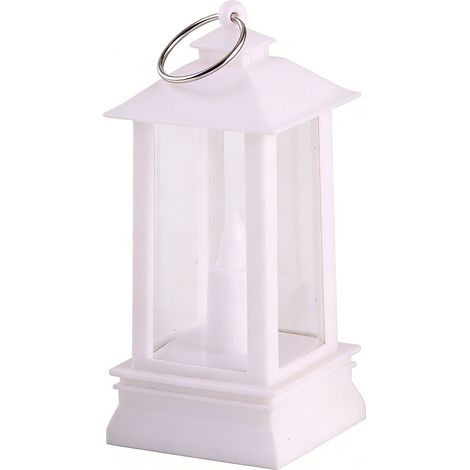 [NUNCA USADO] Mini faroles LED para exterior: Juego de 24 faroles negros superpequeños de 9 cm con velas LED, ideales para bodas, fiestas, Ramadán, balcones y jardines colgantes [Clase energética A]