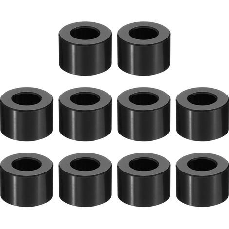 10 Pièces Entretoises en Aluminium M10 3/8" ID x 3/4" OD x 5/8" L (1/5)
