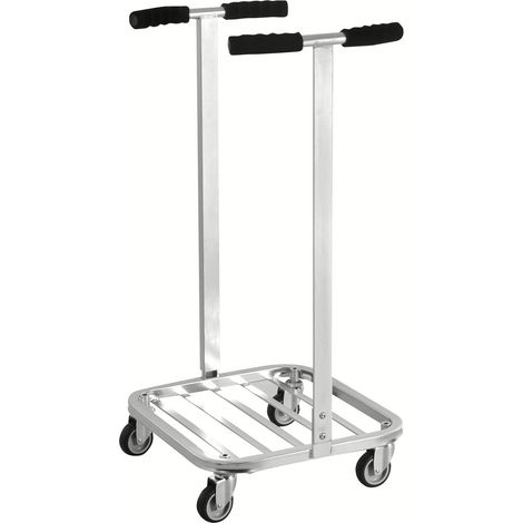 Carrello porta sacco con ruote e piedi d’appoggio Kongamek KM3025