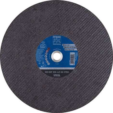 PFERD TOOLS Trennscheibe Trennschleifer EHT 350x4,5x22,23 mm SG STEEL für Stahl (100 m/s) 10 Stk (1/5)