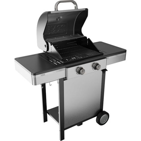 Barbecue Ă gaz 2 feux 3.6kw - Black+decker - BXOG7200F (1/4)